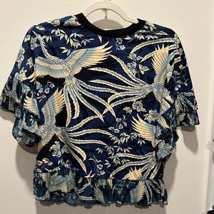 Short sleeve printed shirt